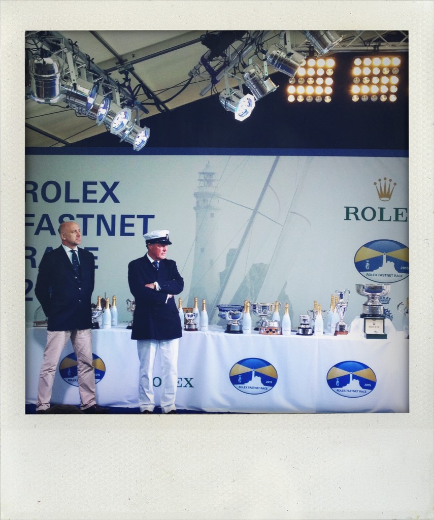 podium Fastnet Race 2015